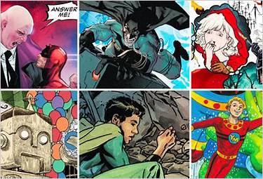 Best comic book artists illustrations