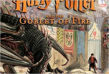 Harry Potter and the Goblet of Fire cover art