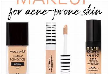 best makeup for acne-prone skin