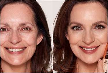 best makeup for aging skin over 40