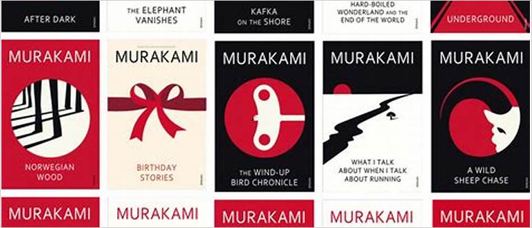 Haruki Murakami book covers