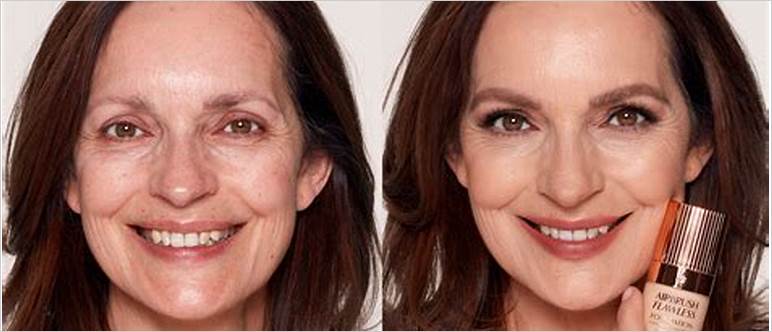 best makeup for aging skin over 40