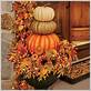 Decorative pumpkins for fall home decor