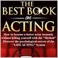 best acting books cover