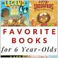 best books for 6 year olds