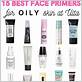best makeup face primer for oily skin
