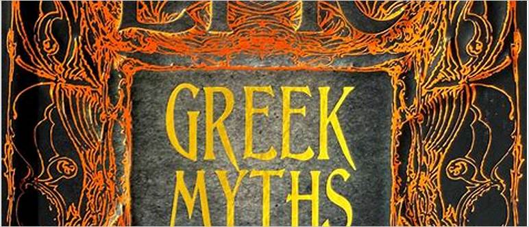 Greek myths books cover