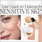 gentle makeup for sensitive skin