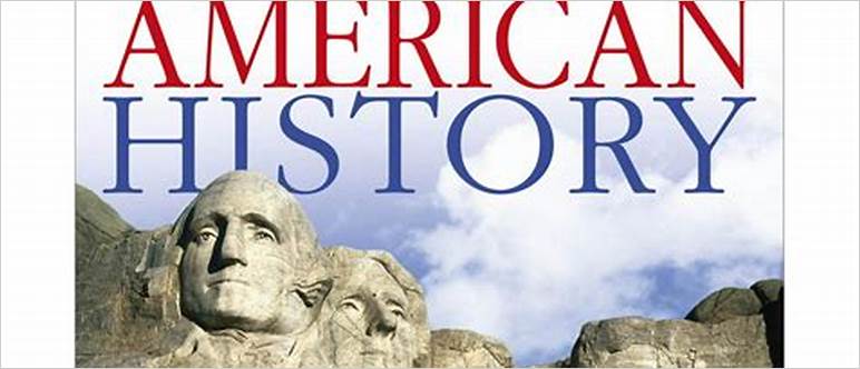 American History book covers