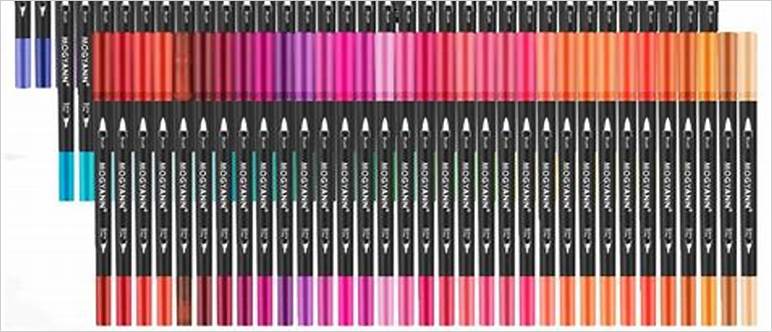 best markers for adult coloring books, vibrant coloring markers, dual-tip markers