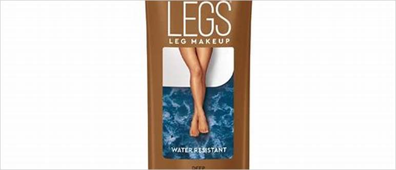 waterproof leg makeup