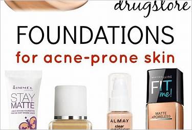 best makeup for acne-prone skin